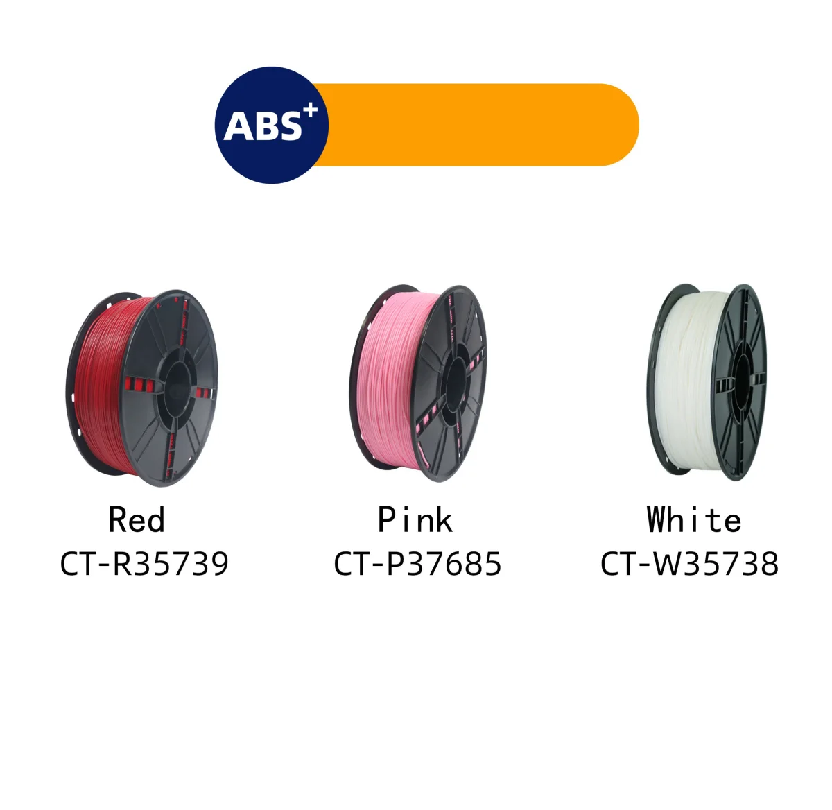 DD3 ABS plus filament color chart